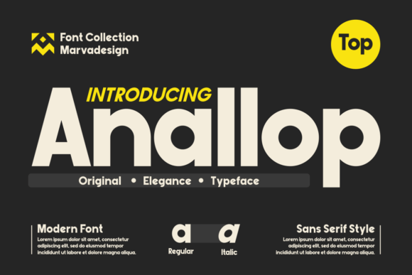 Anallop: A Sans Serif Font That Anchors Your Editorial Voice