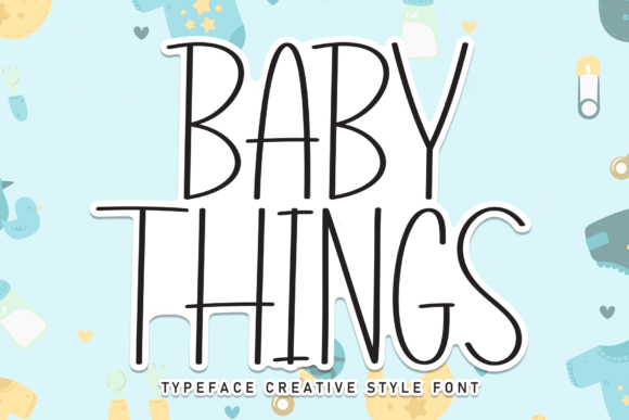Baby Things: A Friendly Handwritten Font for Warm Digital Moments