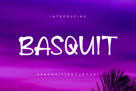 Basquit: A Bold, Warm Display Typeface for Thoughtful Editorial Design