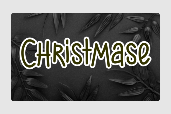 Christmase: A Playful Handwritten Display Font for Makers