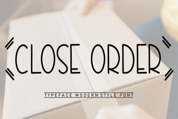 Close Order: A Friendly Handwritten Font for Warm Brand Identities