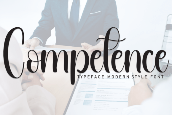 Competence: A Friendly Handwritten Font for Digital Branding