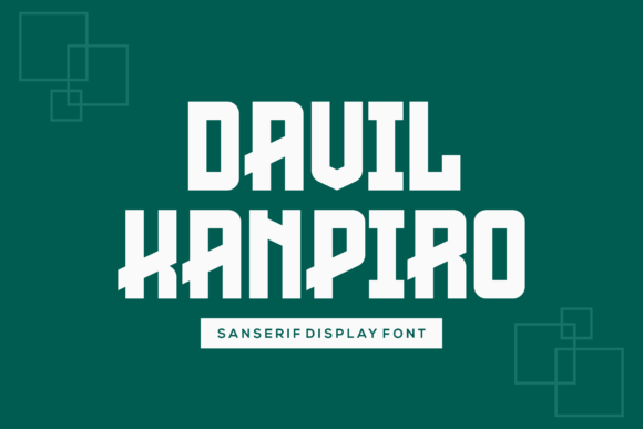 Davil Kanpiro: A Modern Serif Font That Anchors Meaning