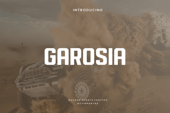 Garosia: A Modern Sans Serif Font That Builds Brand Trust