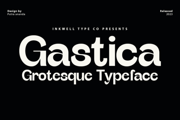 Gastica: A Standout Display Font for Campaign Headlines