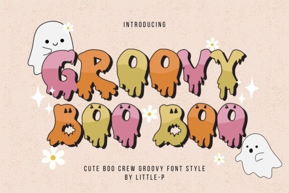 Groovy Boo Boo: A Playful Halloween Display Font for Small Businesses