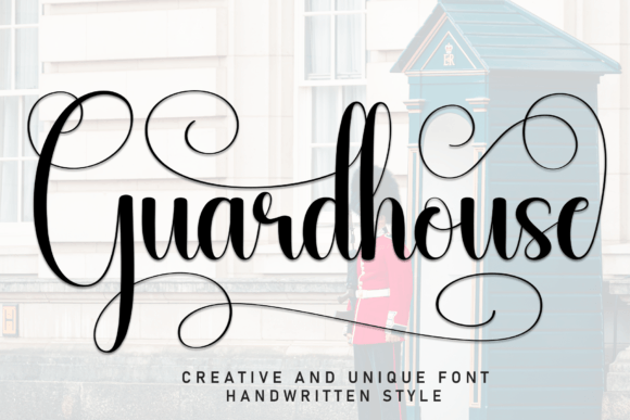 Guardhouse: A Friendly Handwritten Font for Warm Brand Identities
