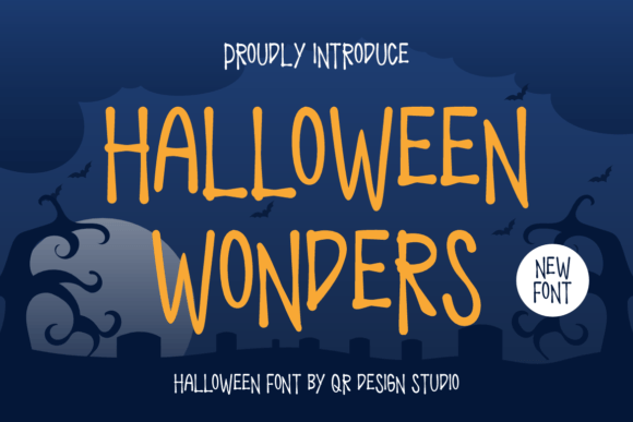 Halloween Wonders: A Bold Handwritten Font That Feels Real