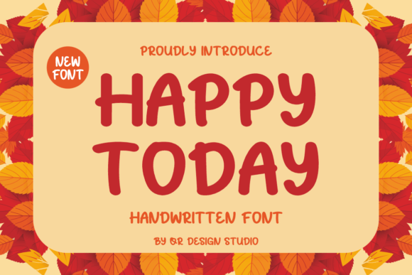 Happy Today Font: A Bold, Authentic Display Typeface for Real Branding