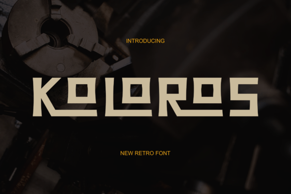 Koloros: A Refined Serif Font for Digital Branding