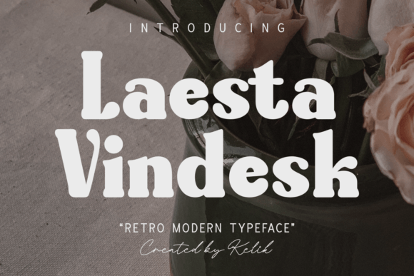 Laesta Vindesk: A Modern Retro Display Font for Scroll-Stopping Campaigns