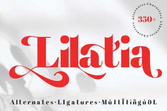 Lilatia: A Serif Display Font That Elevates Digital Branding