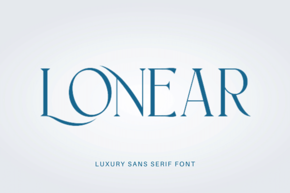 Lonear: A Bold Serif Font That Commands Attention