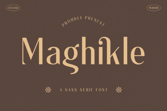 Maghikle: A Sophisticated Sans Serif Font for Real Branding