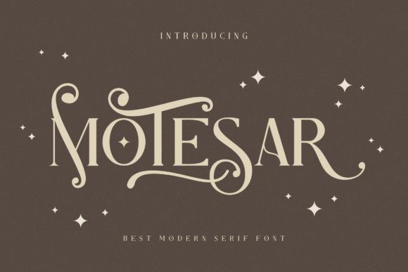 Motesar Serif Font for Handmade Brands & Printables