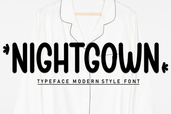 Night Gown: A Sweet, Handwritten Sans Serif for Makers