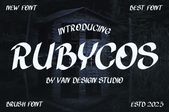 Rubycos: A Refined Serif Font for Editorial Design