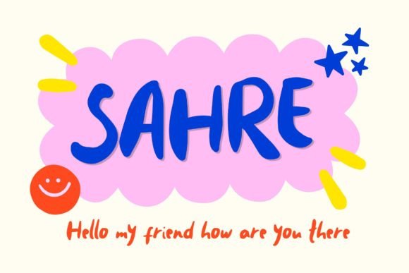 Sahre: A Bold Display Font for Impactful Web Headlines