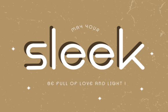 Sleek: A Modern Display Typeface for Editorial Confidence