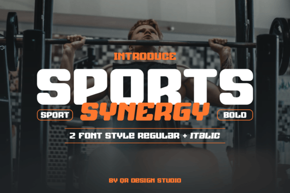 Sports Synergy: A Bold Sans Serif Font for Crafters & Sellers
