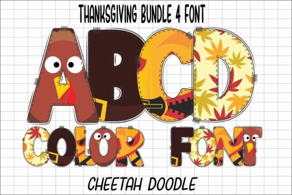 Thanksgiving Day: A Festive Display Typeface for Thoughtful Design