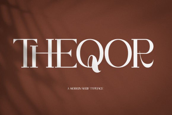 Theqor: A Modern Serif Font for Scroll-Stopping Brand Content