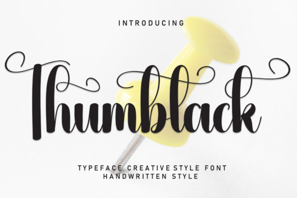 Thumbtack: A Friendly Handwritten Font for Editorial Warmth