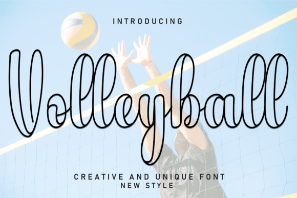 Volley Ball: A Sweet, Friendly Handwritten Typeface